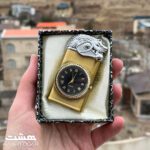 فندک دو حالته تمساح ساعت دار Crocodile Lighter Clock