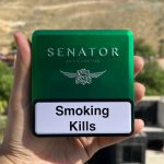 سیگار سناتور سیب سبز فلزی Senator Double Apple