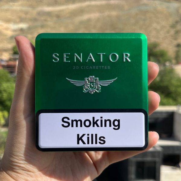 سیگار سناتور سیب سبز فلزی Senator Double Apple